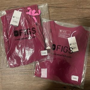 Figs Scrubs NWT Magenta